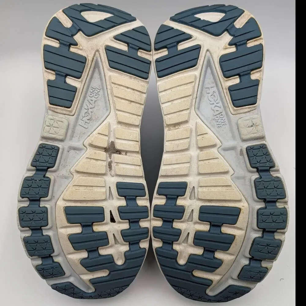 Hoka One One Gaviota 4 Blue Fog Plein Air Womens 9.5B UK 8 Running Shoes